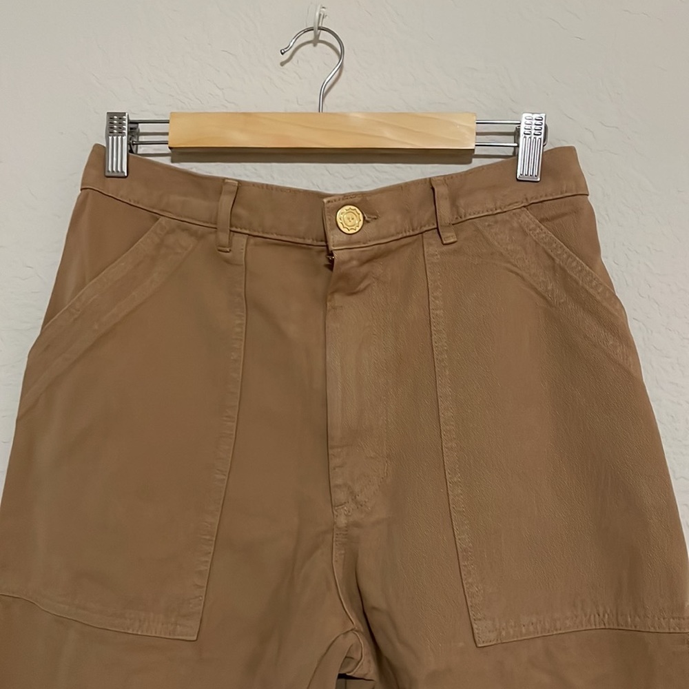 Big bud press work pants khaki beige tan medium small